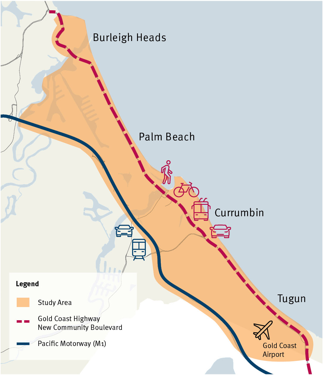 Gold Coast Highway (Burleigh Heads to Tugun) Multimodal Corridor Study