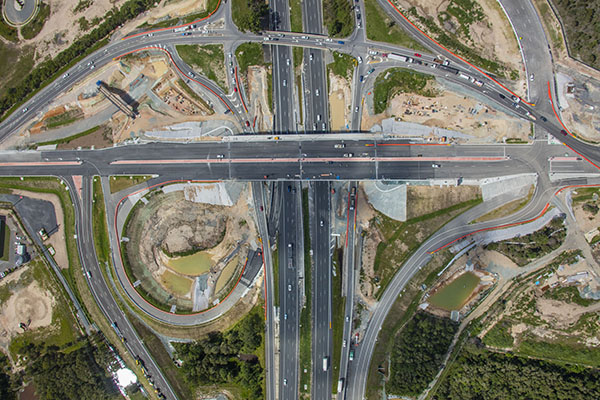 Project site - aerial view March 2017
