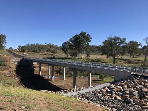 Burnett River bridge complete