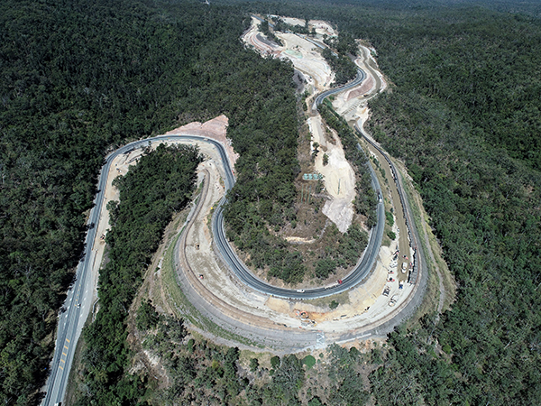 Overview of site looking south (towards Nebo)