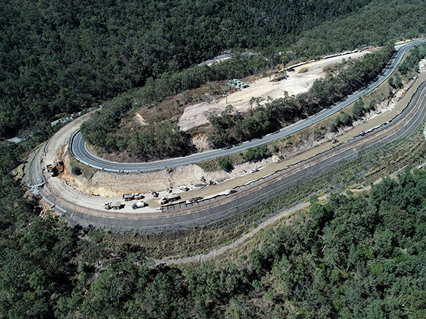 The largest Reinforced Earth Embankment under construction