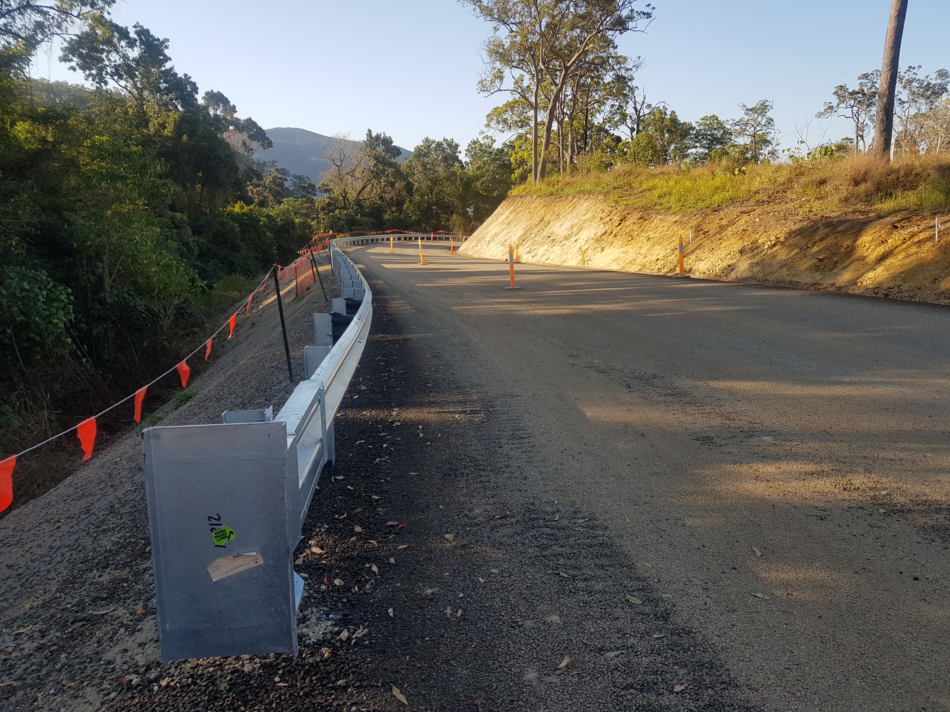New seal and guard rail