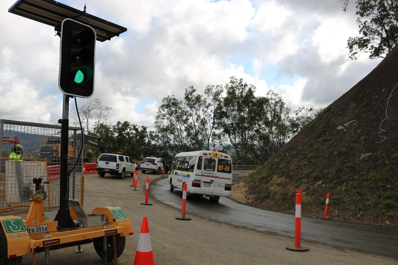 Marlborough-Sarina Road was successfully reopened under traffic control on 8 October 2018