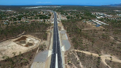 The Townsville Ring Road forms a new section of the national network