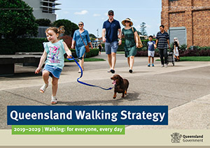 Cover of the Queensland Walking Strategy