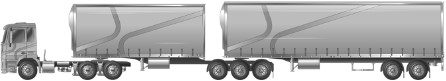 8 Axle B-double