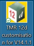 TMR 12d cusomisation icon