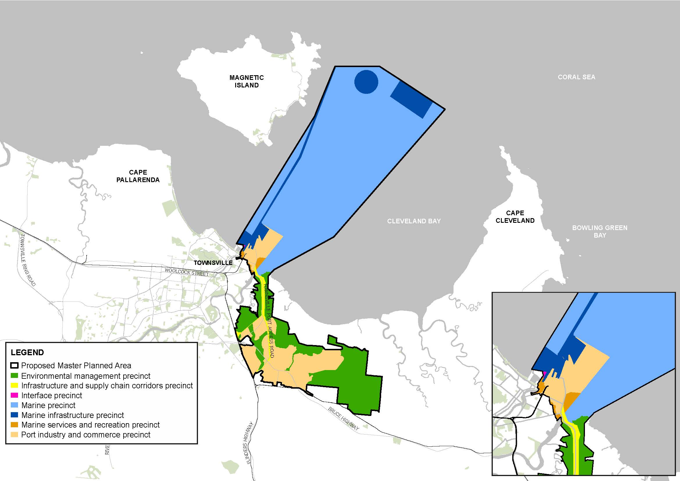Townsville master planned area precinct