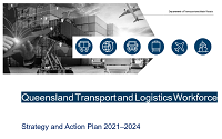Cover of Queensland Transport and Logistics Workforce Strategy and Action Plan