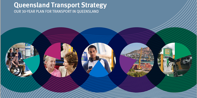Cover image of Draft Queensland Transport Strategy