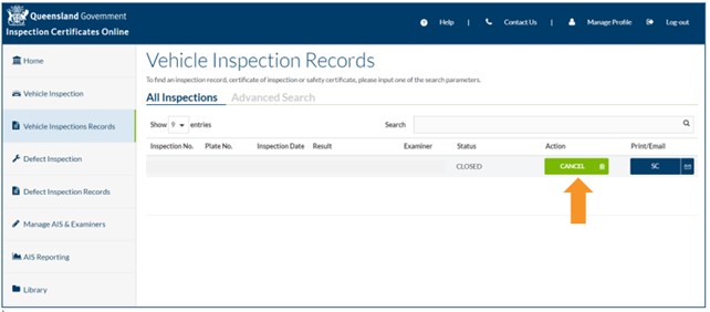 Incorrect inspection certificates and reports (Department of Transport ...