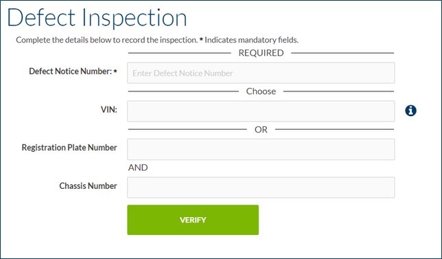 Defect vehicle and trailer inspections (Department of Transport and ...
