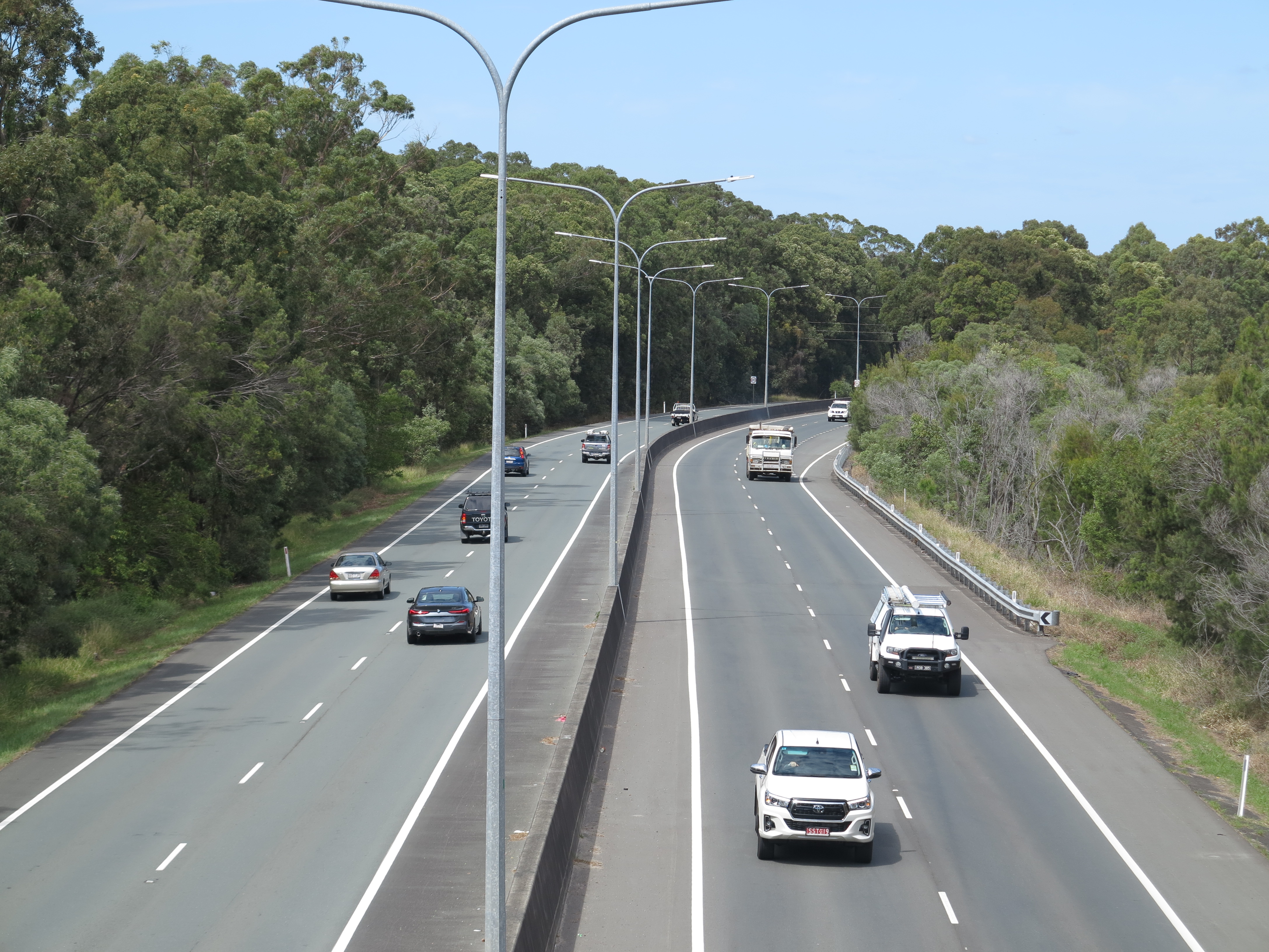 Nicklin Way looking south towards Caloundra at the location where Third Avenue will connect 1