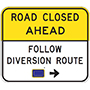 alternative; diversion; diversion route; diversion route marker; follow; route;sign; signage; signs; traffic control; 1696; 1697; 1698; 1699; 1700; 1701; 1702; 1718; 1720; 2327; 2328; 2329; 2330; 2331; 2332; 2333; tc1696; tc1697; tc1698; tc1699; tc1700; tc1701; tc1702; tc1718; tc1720; tc2327; tc2328; tc2329; tc2330; tc2331; tc2332; tc2333