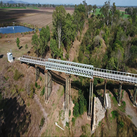 Bridge over creek
