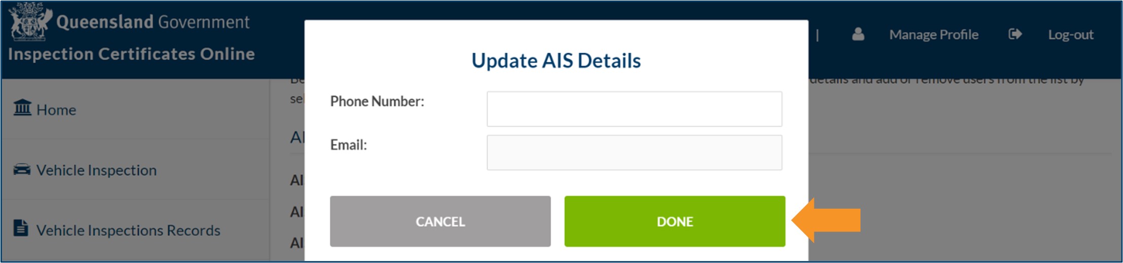 Managing your AIS details (Department of Transport and Main Roads)