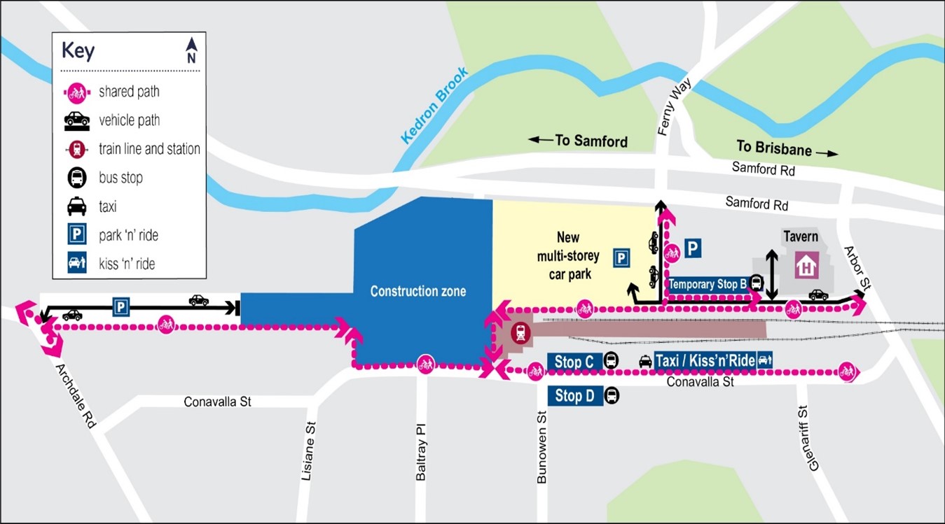 Current transit oriented developments (Department of Transport and Main Roads)