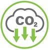Sustainable Road Co2 icon