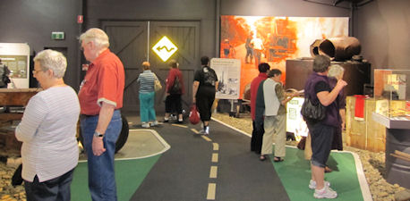 Image of the Logan City Garden Club visiting the heritage centre in 2011.