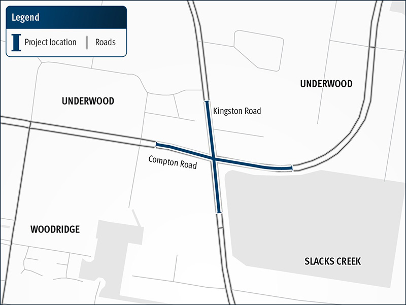 Intersection Compton Brisbane Beenleigh Road Kingston Road and Compton Road | Department of ...