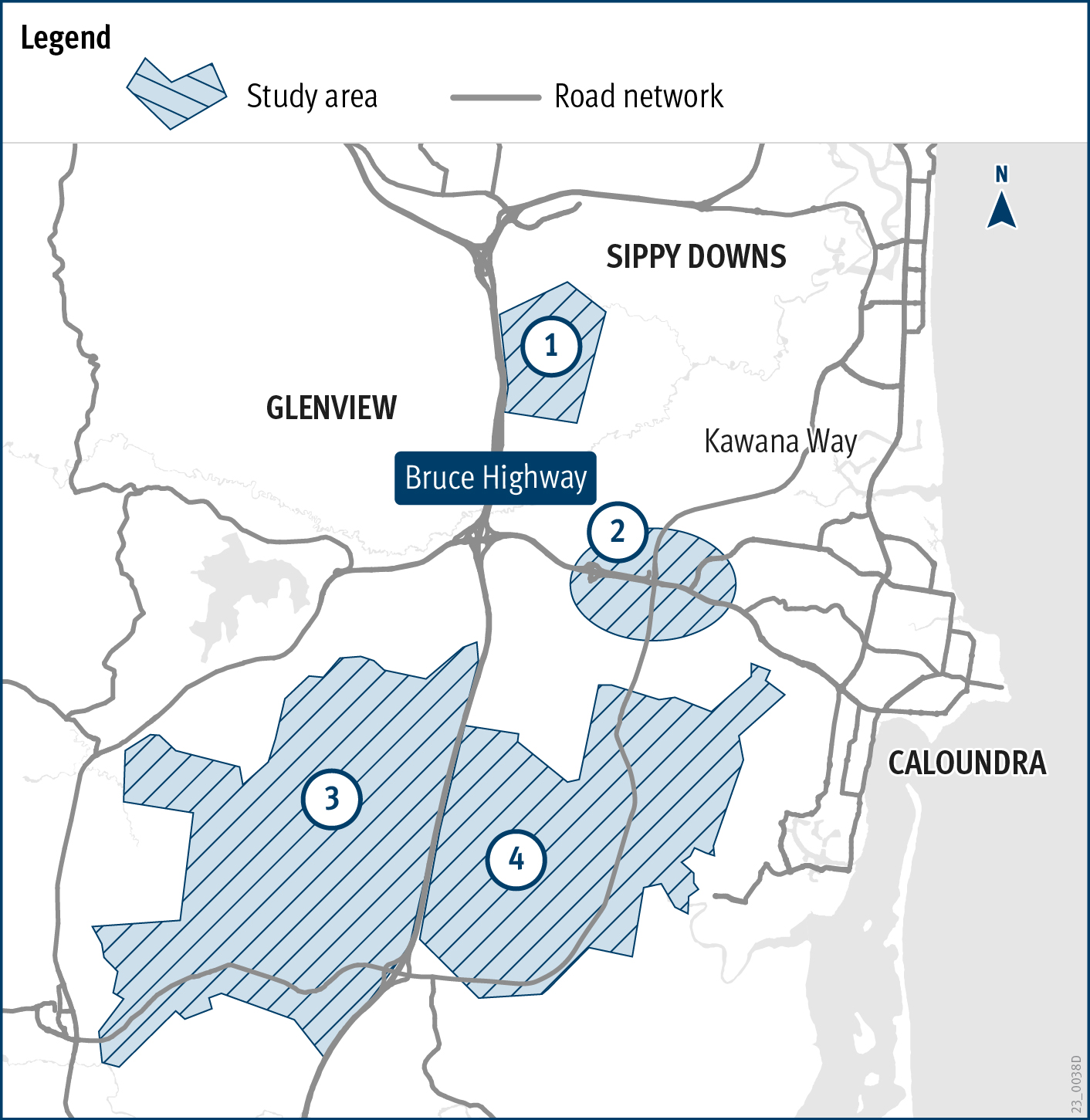 Map of the project area