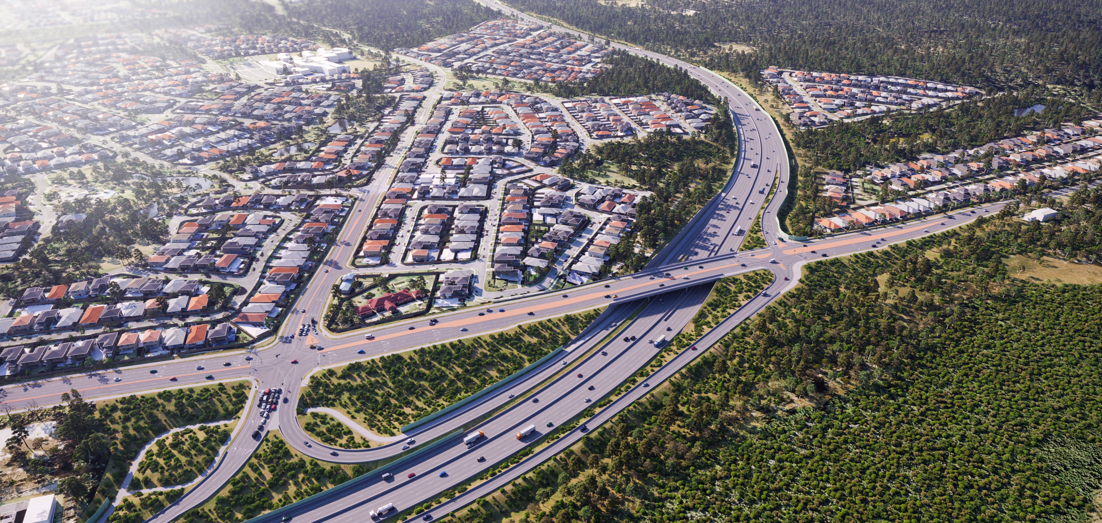 Coomera Connector Future stages Foxwell street - October 2023