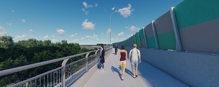 Coomera connector active transport illustration