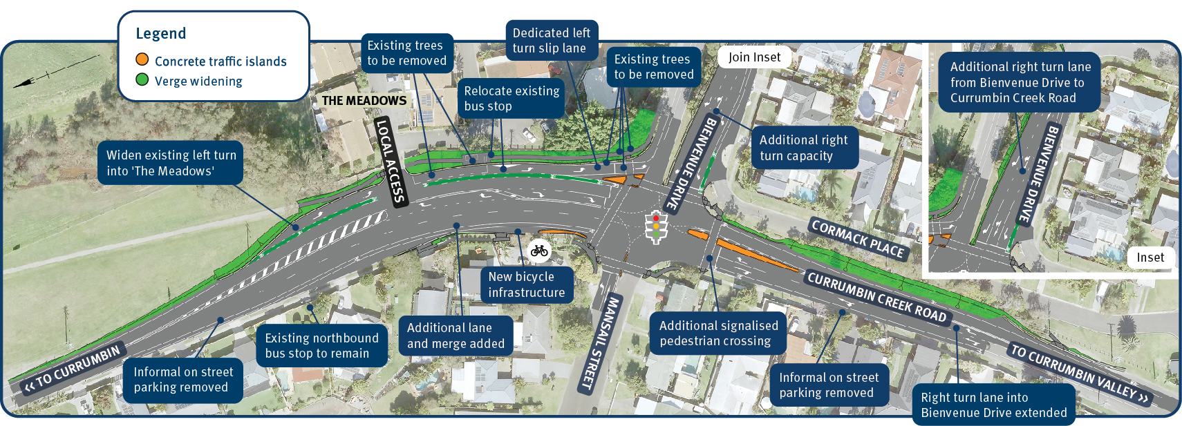 Currumbin Creek Road – Bienvenue Drive intersection upgrade ...