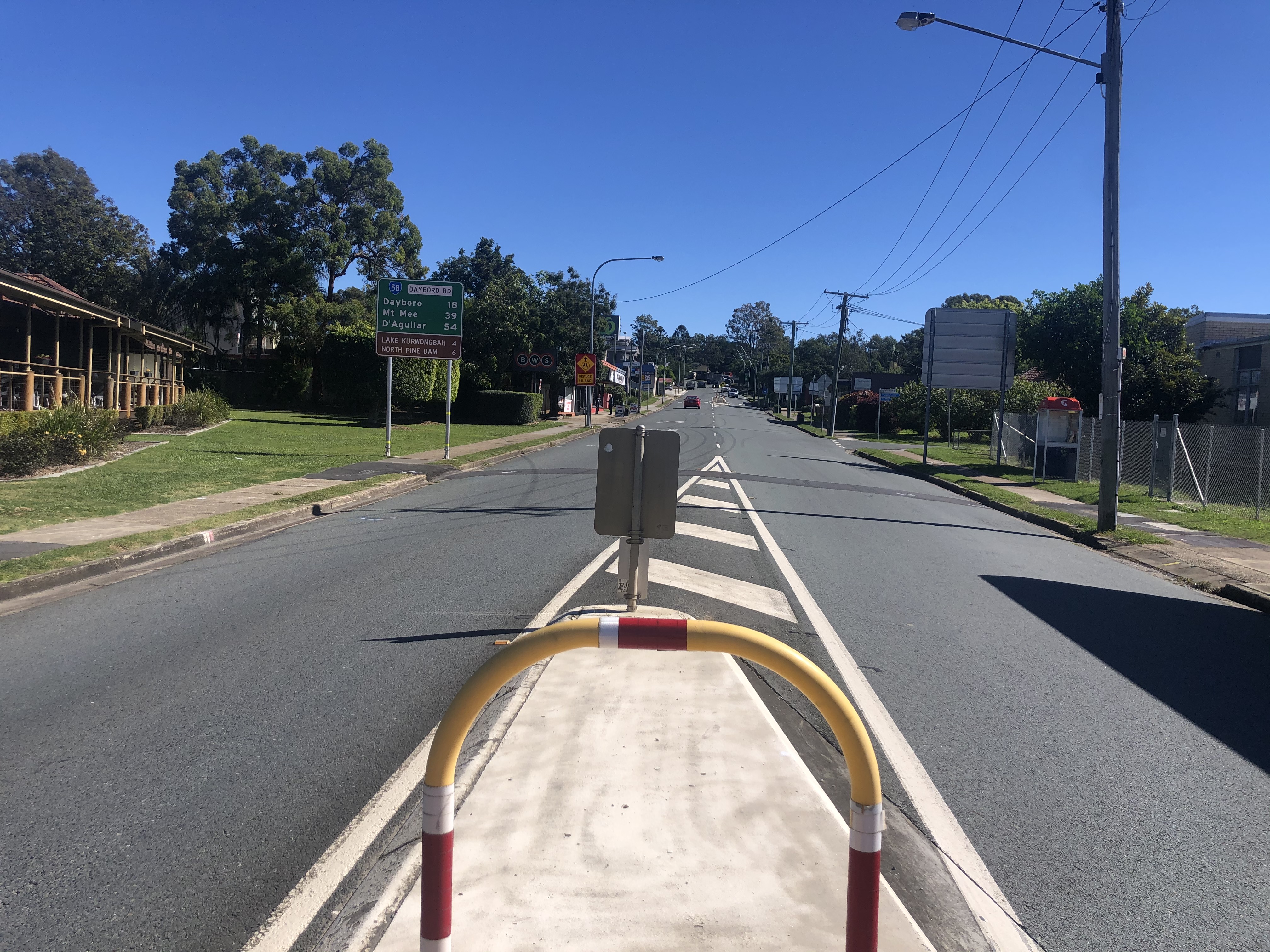View of Dayboro Road looking south