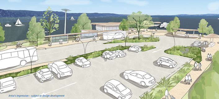 Artist impression the Dunwich Gumpi Ferry Terminal 2