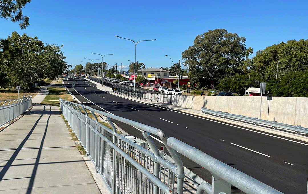 Gavial - Gracemere Road (Lawrie Street) upgrade completed