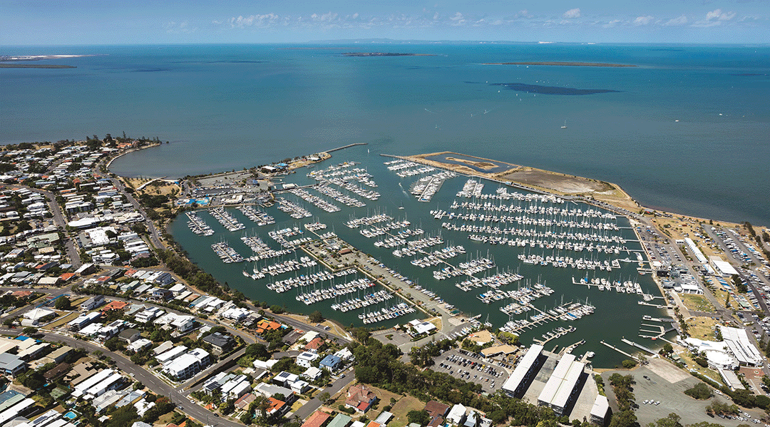 Manly Boat Harbour Aerial 
