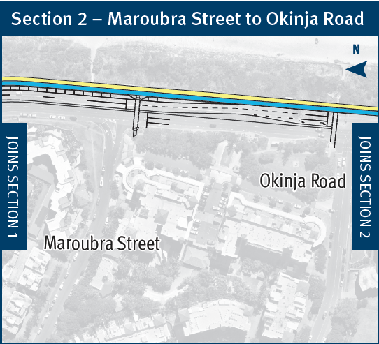 Mooloolaba to Maroochydore cycleway - Section 2