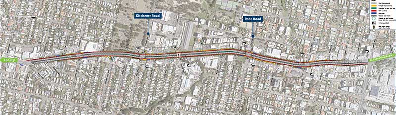 Northern Transitway final design map