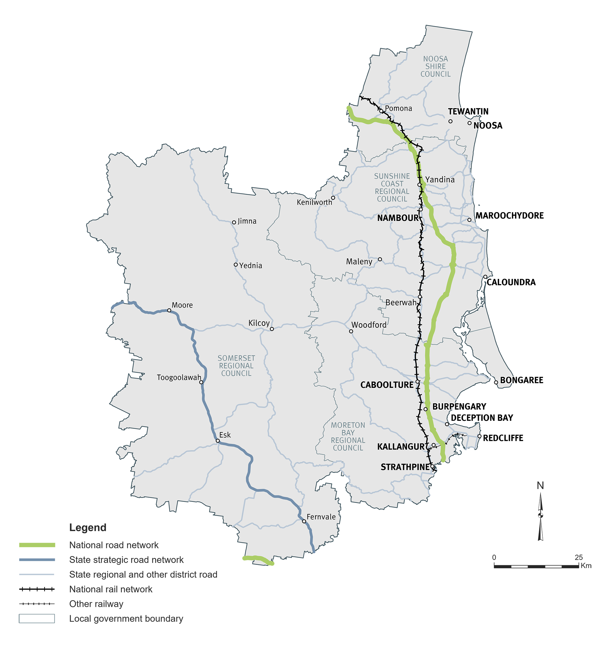 Map of North Coast