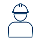 Hard hat icon
