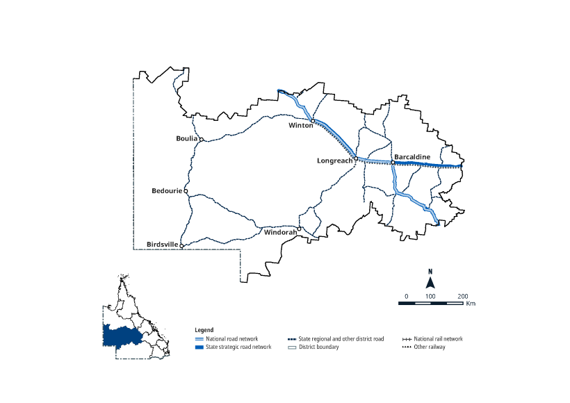 Central West district