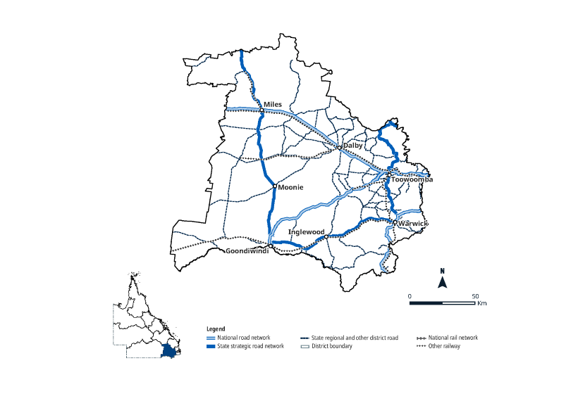 Darling Downs district