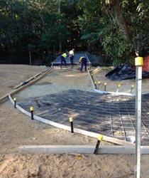 Building the cycleway