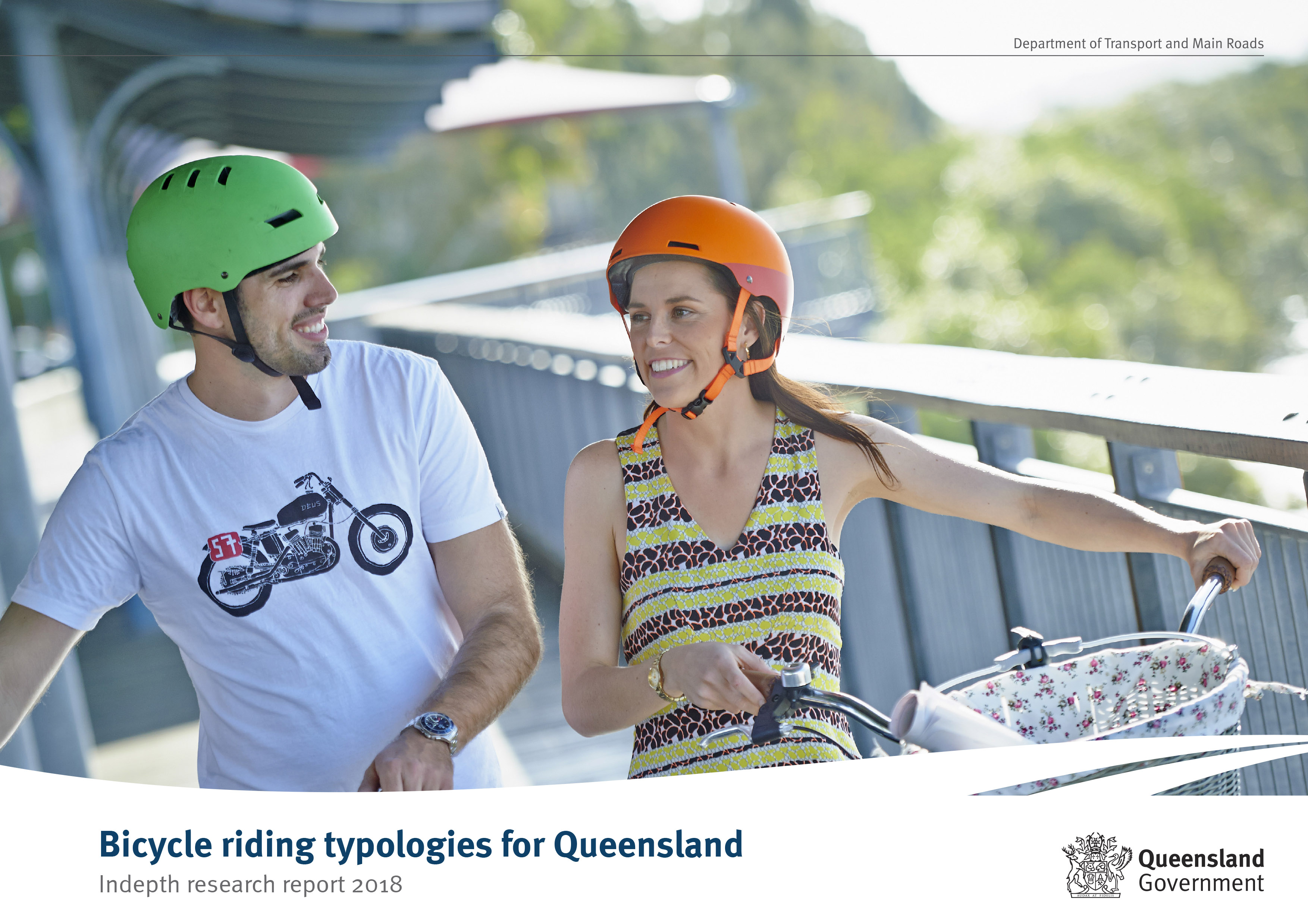 Bicycle riding typologies for
Queensland: Indepth research report 2018