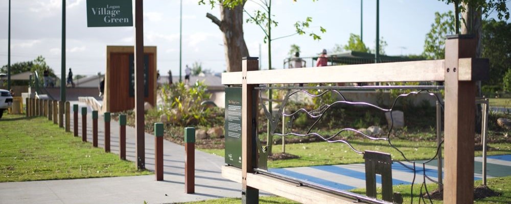 Logan Village Green Revitalisation (Image Credit: Alexis Turner)
