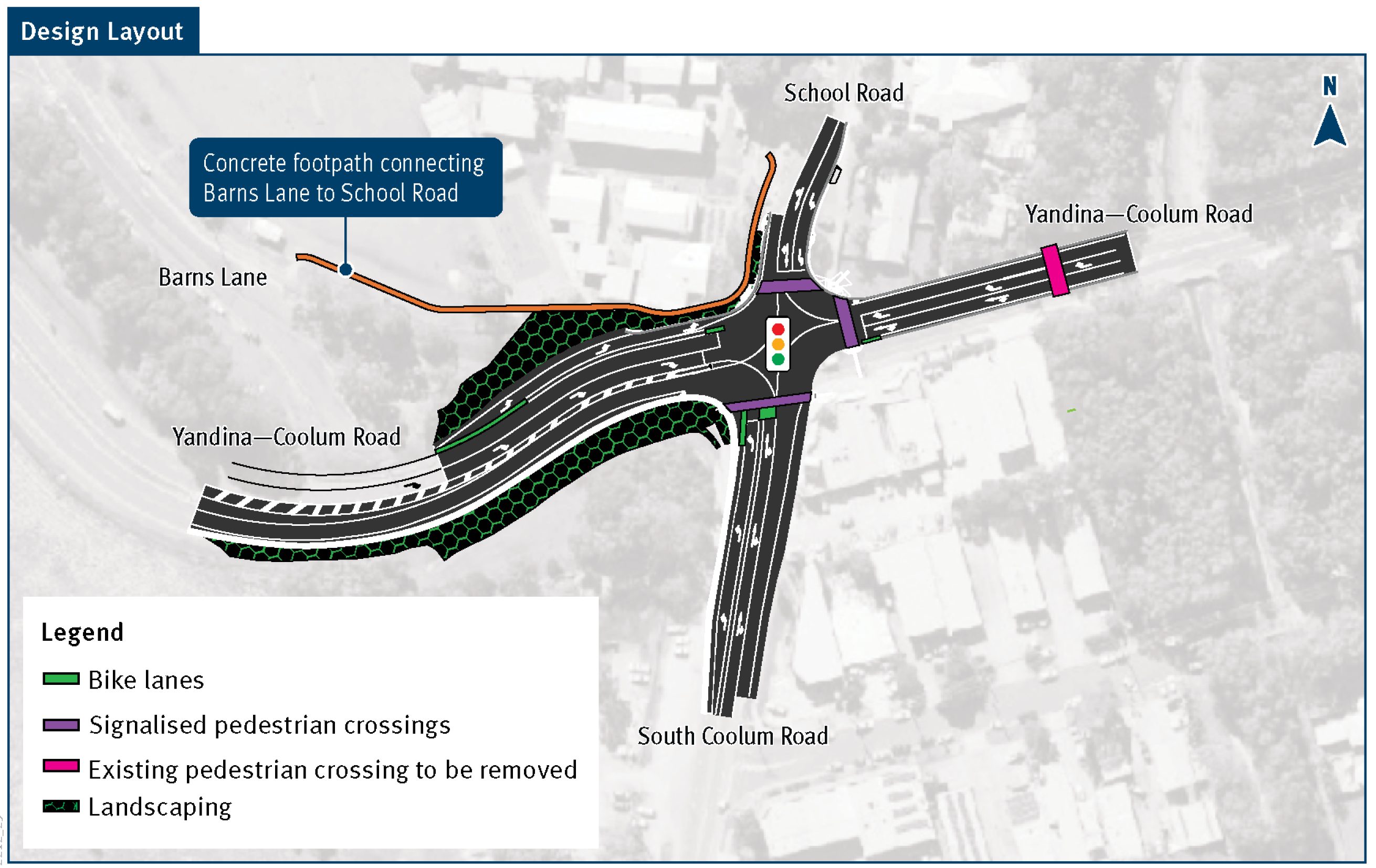 Detailed design for Yandina Coolum Road Intersection - January 2024